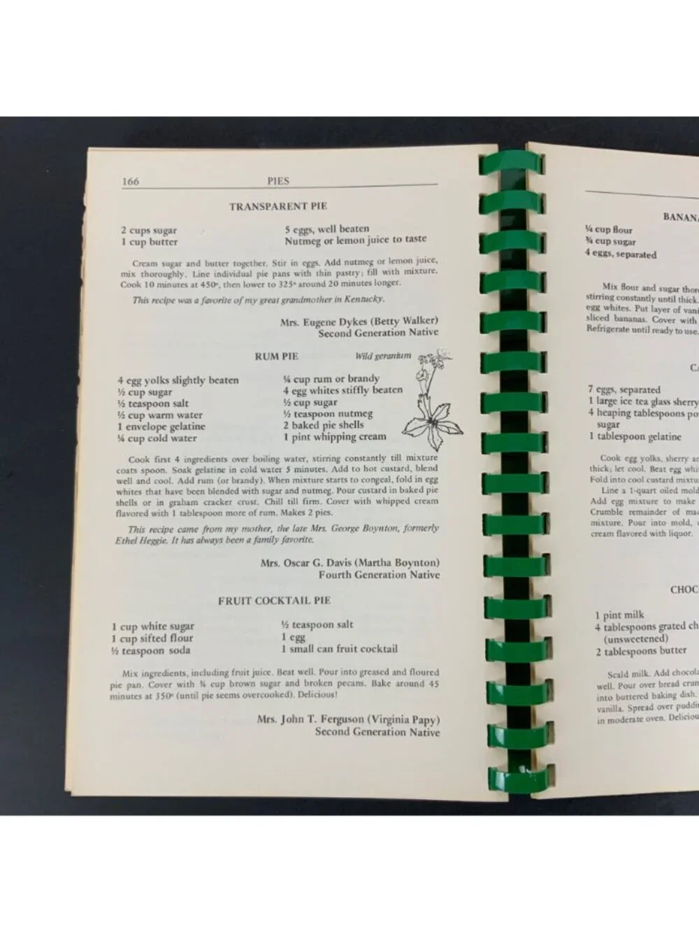 Atlanta Natives Favorite Recipes Spiral-Bound Cookbook 1980 Georgia USA Vintage